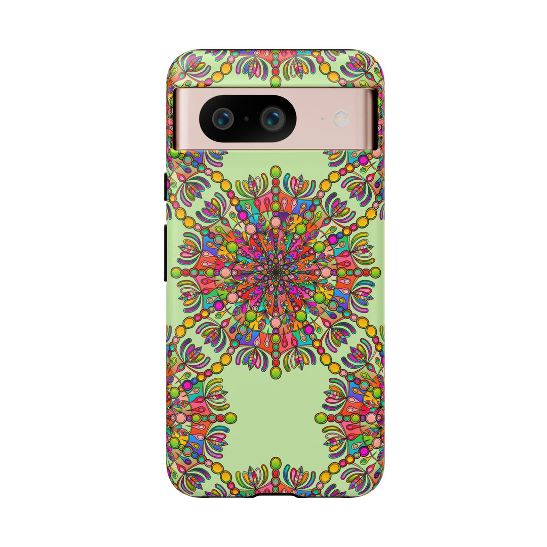 Intricate Mandala Phone Case in Lively Colors for Unique Style
