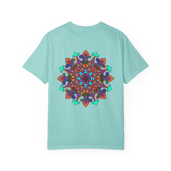Mandala Art T-Shirt in Bold Colors for Creative Expression