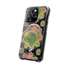 Chic Mandala MagSafe®-Compatible iPhone 14/15 Impact Case with vibrant colors and strong impact protection