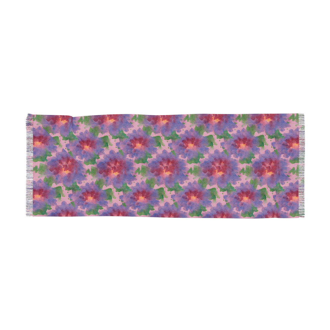 Light Watercolor Scarf – Soft Fashion Accessory for All Seasons