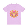 Vibrant Mandala T-Shirt featuring intricate and colorful design inspired by traditional Indian art, perfect for adding a pop of color and style to your wardrobe