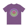 Vibrant Mandala Tee with colorful design representing spiritual peace and harmony for a peaceful and harmonious lifestyle