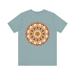 Mandala tee representing the connection between spirituality and nature