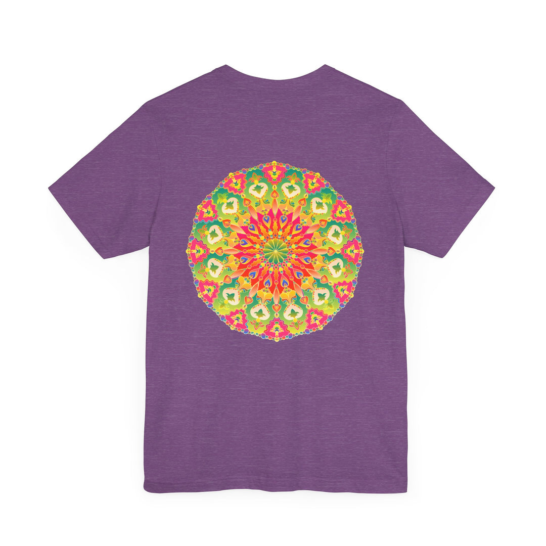 Vibrant Mandala T-Shirt featuring a beautiful spiritual design symbolizing peace and harmony, perfect for mindfulness and meditation