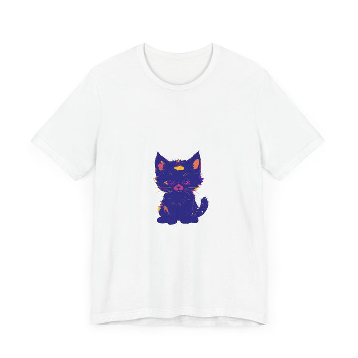 Blue Cat T-Shirt that adds a touch of whimsy to any outfit