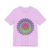 Vibrant Mandala T-Shirt with colorful and intricate design, perfect for adding a pop of color to your wardrobe