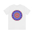Vibrant Mandala Tee featuring intricate design symbolizing spiritual peace and harmony