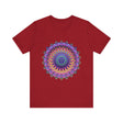 Vibrant and detailed mandala design tee for meditation and relaxation