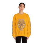Felpa Mandala "Mamma Potente" in Morbide Tonalità Pastello