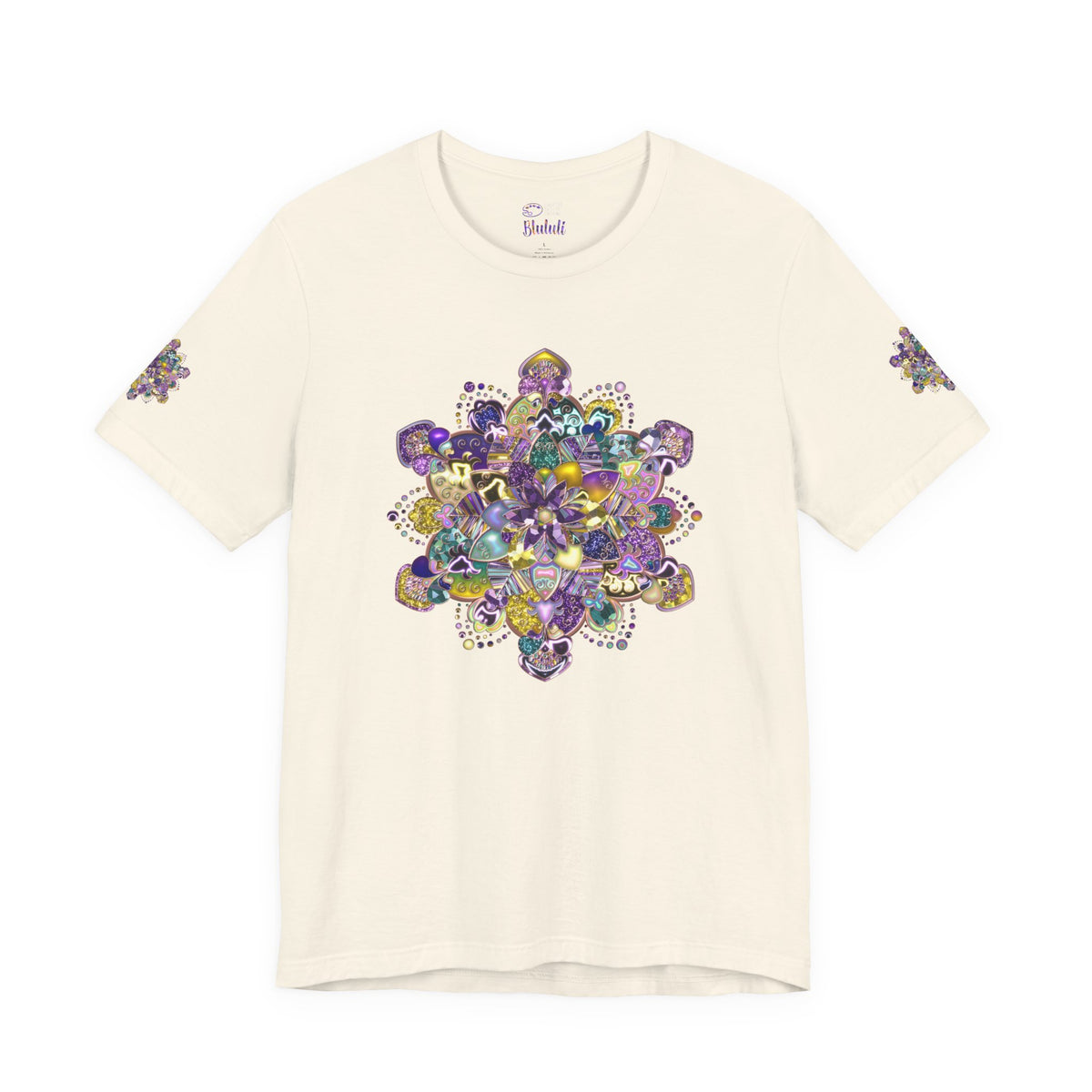 Unisex Floral Jewel Mandala T-Shirt