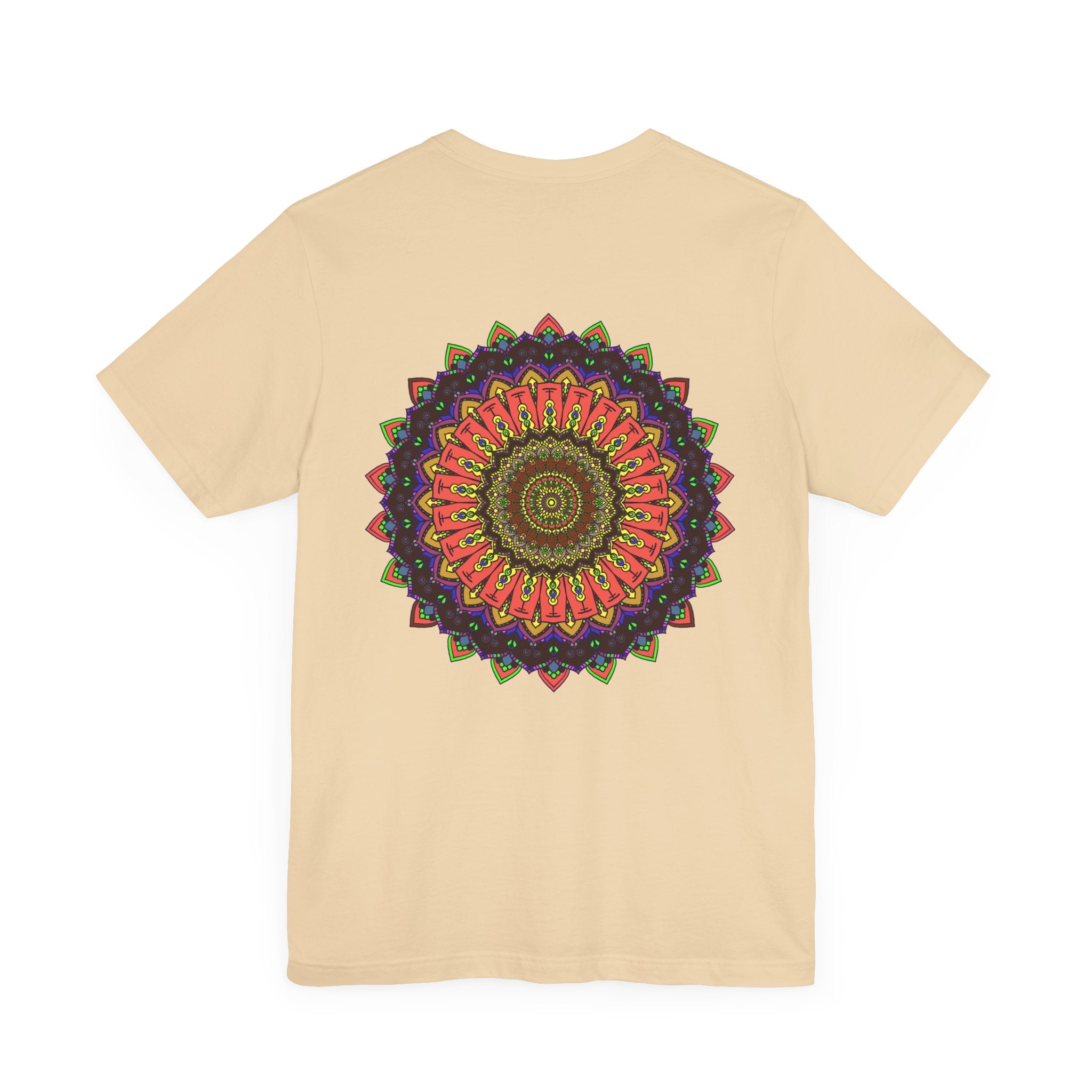 A beautiful mandala tee with intricate designs to bring spiritual peace and harmony