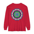  Eye-catching unisex t-shirt with a detailed and vibrant mandala design