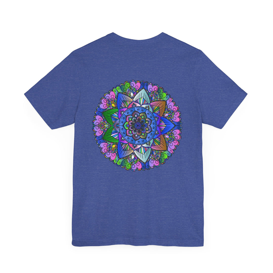 Vibrant Mandala T-Shirt featuring a beautiful spiritual peace design for a peaceful and harmonious fashion statement