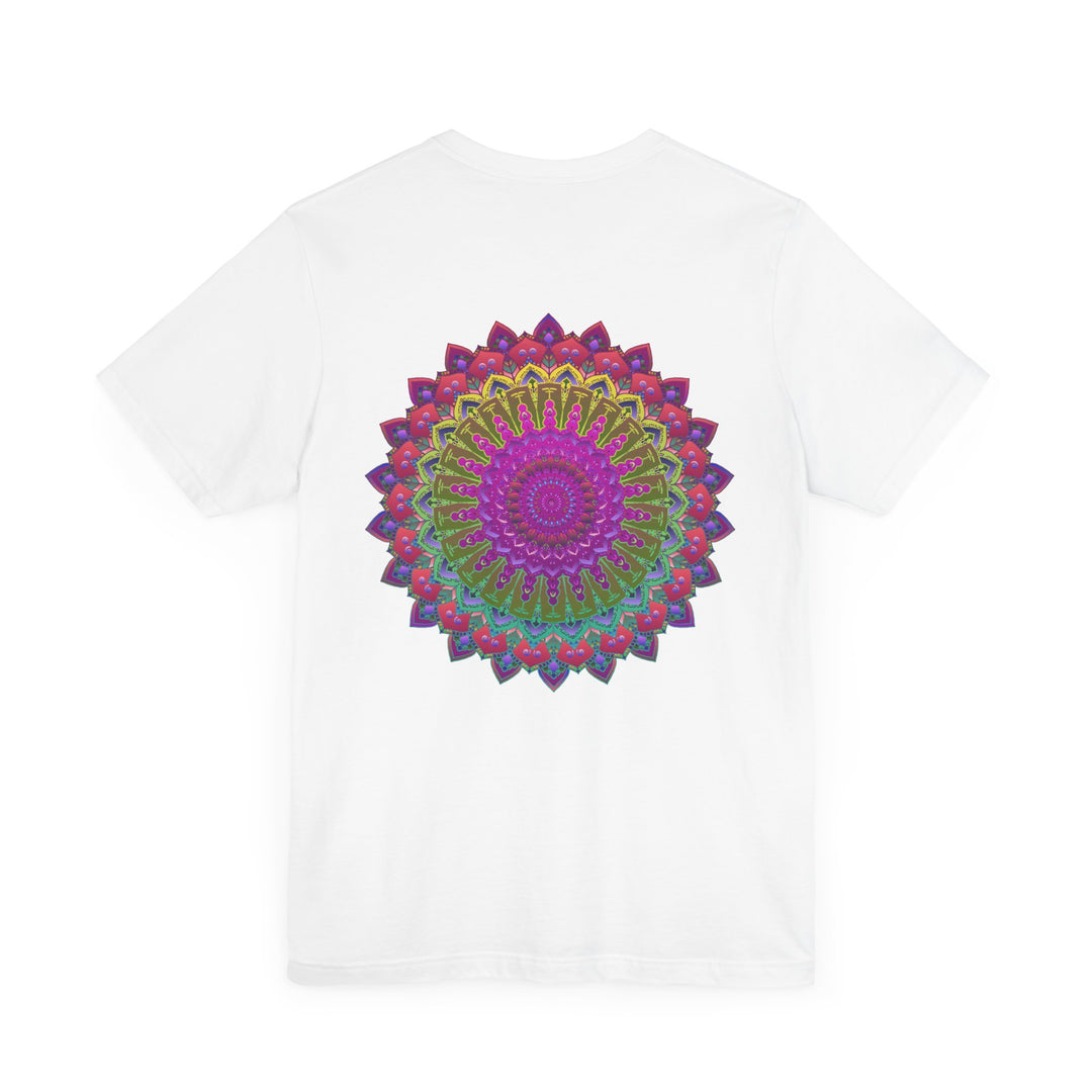 Eye-catching and symbolic mandala tee for a sense of spiritual harmony