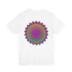 Eye-catching and symbolic mandala tee for a sense of spiritual harmony