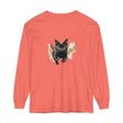 Black Cat Watercolor Sprint Unisex T-Shirt with vibrant watercolor design