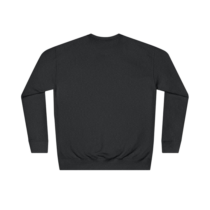 Black Cat and Blossoming Flowers Soft Cotton Sweatshirt