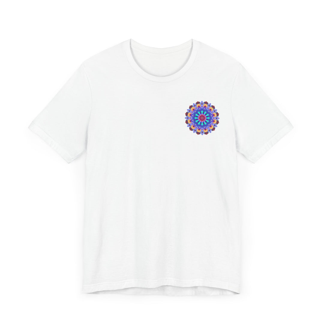 Beautiful mandala design t-shirt representing peace and harmony with spiritual art