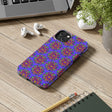 Tiled Hand Drawn Mandala Rainbow Phone Case - Standard alt text 86