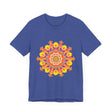 Vibrant Mandala Tee with an Intricate and Colorful Design for a Unique and Eye-Catching Look