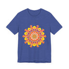 Vibrant Mandala Tee with an Intricate and Colorful Design for a Unique and Eye-Catching Look