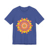 Vibrant Mandala Tee with an Intricate and Colorful Design for a Unique and Eye-Catching Look