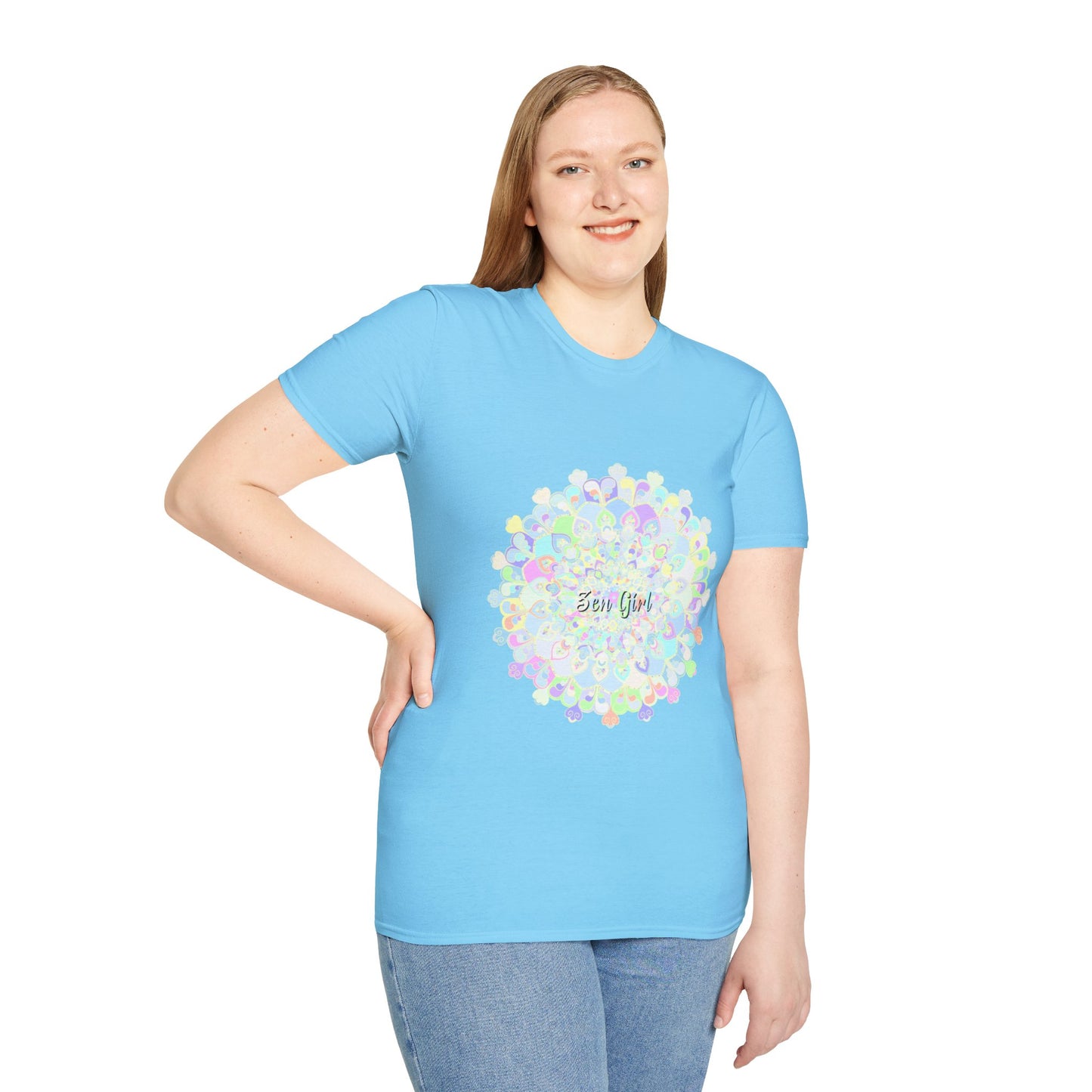 Charming Mandala T-shirt with a delicate and intricate mandala design