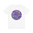 A colorful and intricate mandala design adorns the Vibrant Mandala Tee, symbolizing spiritual peace and harmony for a balanced and centered lifestyle