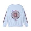 Cozy and stylish unisex crewneck sweatshirt with 'Love You Mom' design, perfect birthday gift for any mom to show appreciation and love