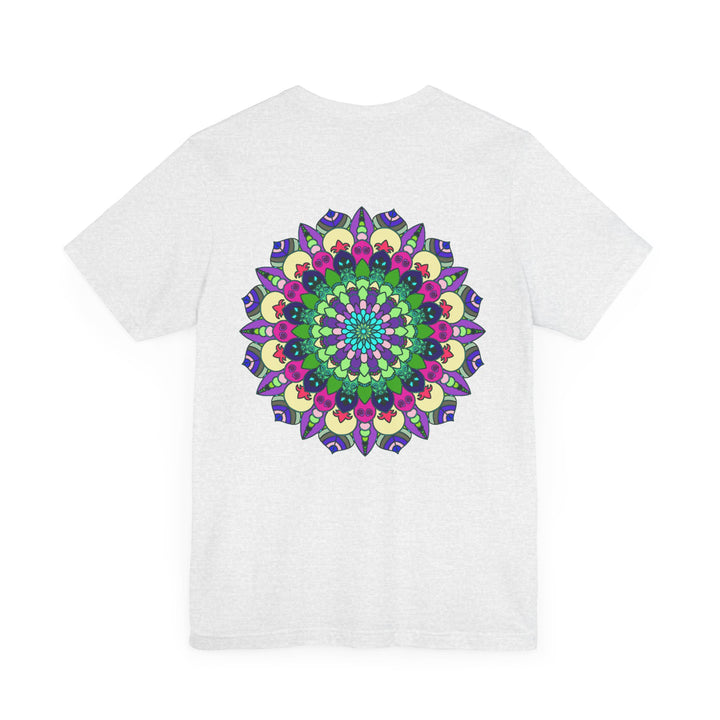 Beautiful mandala tee featuring intricate design for spiritual peace and harmony