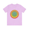 Vibrant Mandala Tee featuring intricate and detailed art and design
