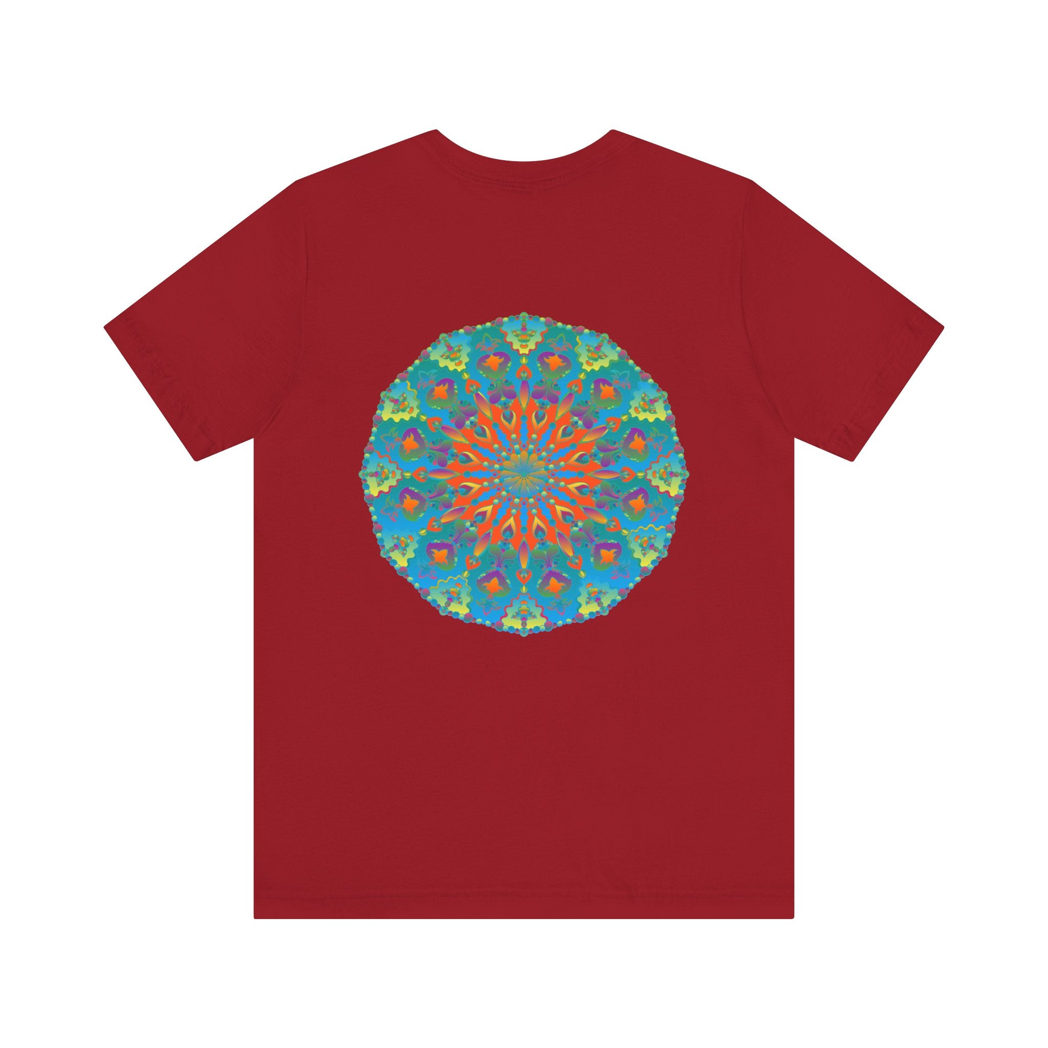 Eye-catching mandala tee for those seeking spiritual balance