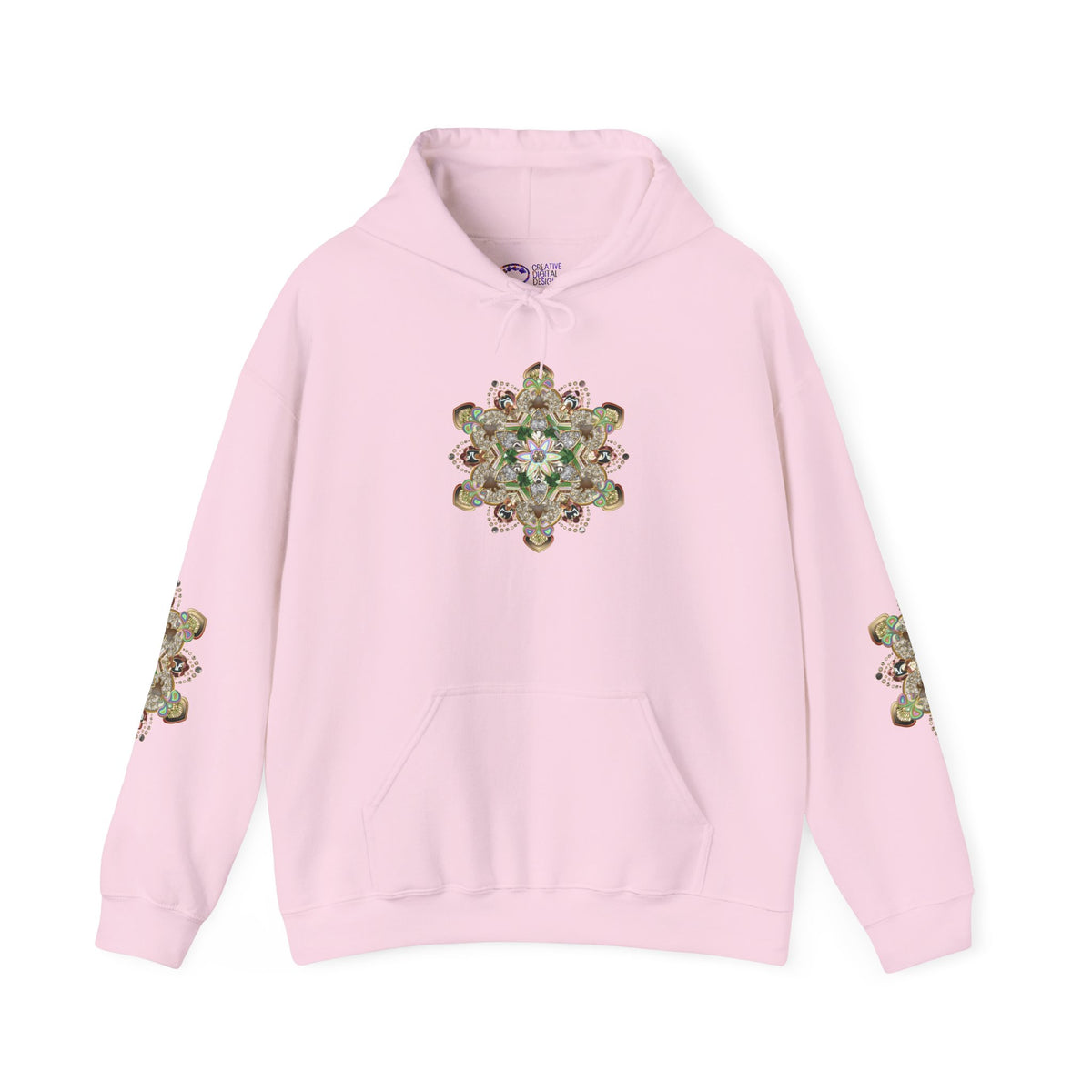 Mandala Floral Hoodie