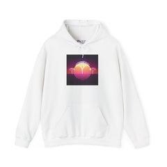 Retro Sunset Tree of Life Hoodie by Blululi