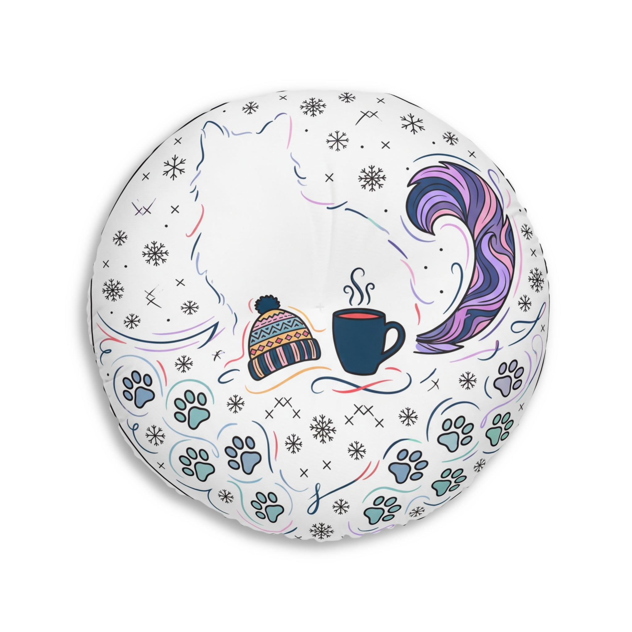 Cozy Cat Nap Floor Pillow