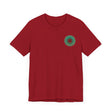 Vibrant Mandala Tee featuring intricate spiritual design for peace and harmony