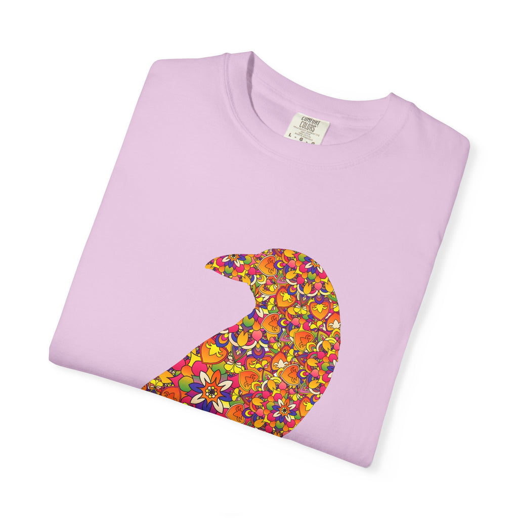 Crow Within ~ Floral Mandala Radiant Raven T-Shirt