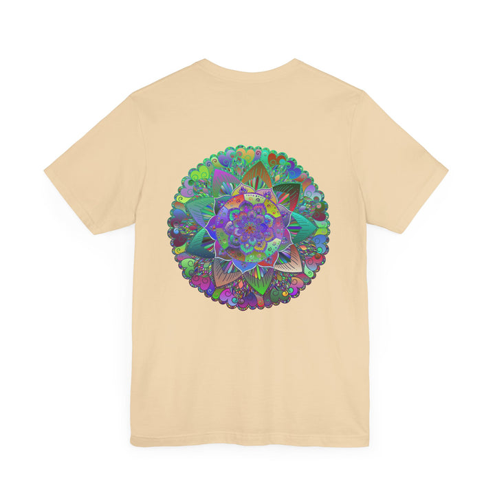 Vibrant Mandala T-shirt featuring a beautiful spiritual design symbolizing peace and harmony for a stylish and meaningful wardrobe addition