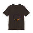 Black Cat Mystery Moon T-Shirt featuring a spooky and stylish design perfect for Halloween lovers and cat enthusiasts
