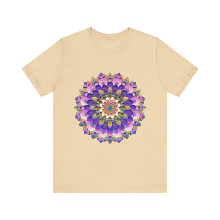 Exquisite mandala flower design in vibrant red, yellow, and blue hues