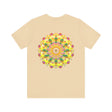 Vibrant Mandala Tee - Spiritual Peace & Harmony: A colorful mandala design on a comfortable t-shirt promoting inner peace and harmony