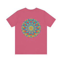 Colorful and intricate Psychedelic Mandala T-Shirt representing spiritual peace and harmony
