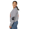 Unisex heavy blend crewneck sweatshirt with cute ghosts, perfect for Halloween