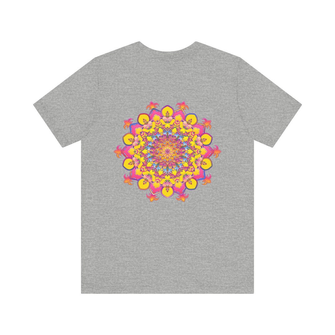 Unique Mandala Tee for spiritual awakening and mindfulness journey