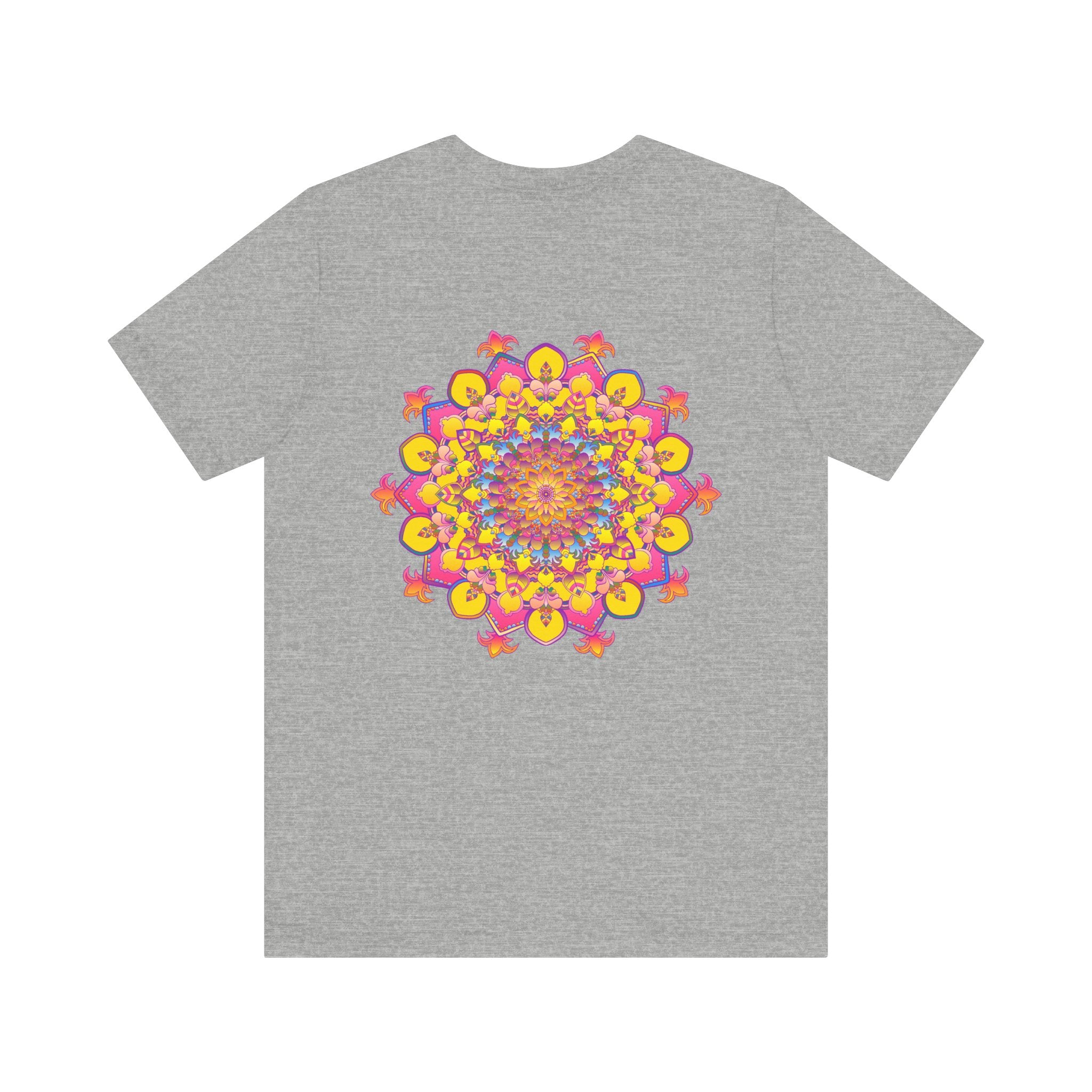 Unique Mandala Tee for spiritual awakening and mindfulness journey