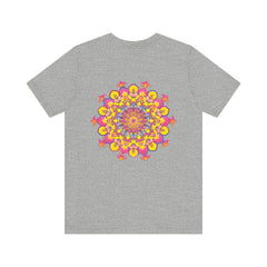 Unique Mandala Tee for spiritual awakening and mindfulness journey