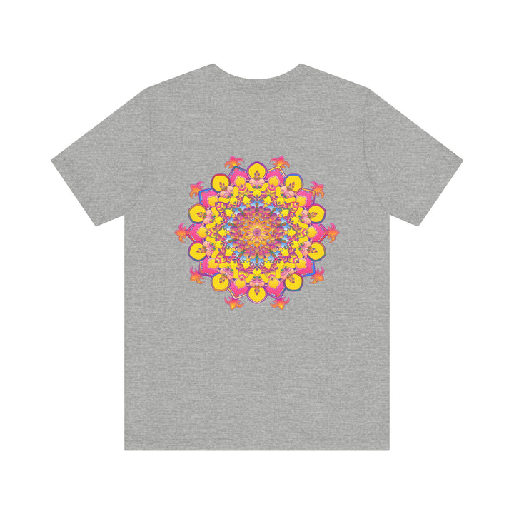 Unique Mandala Tee for spiritual awakening and mindfulness journey