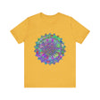 Colorful Mandala T-Shirt with an intricate and vibrant design, perfect for adding a pop of color to your wardrobe