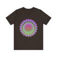 Vibrant Mandala T-Shirt featuring a colorful and intricate design perfect for adding a pop of color to your wardrobe