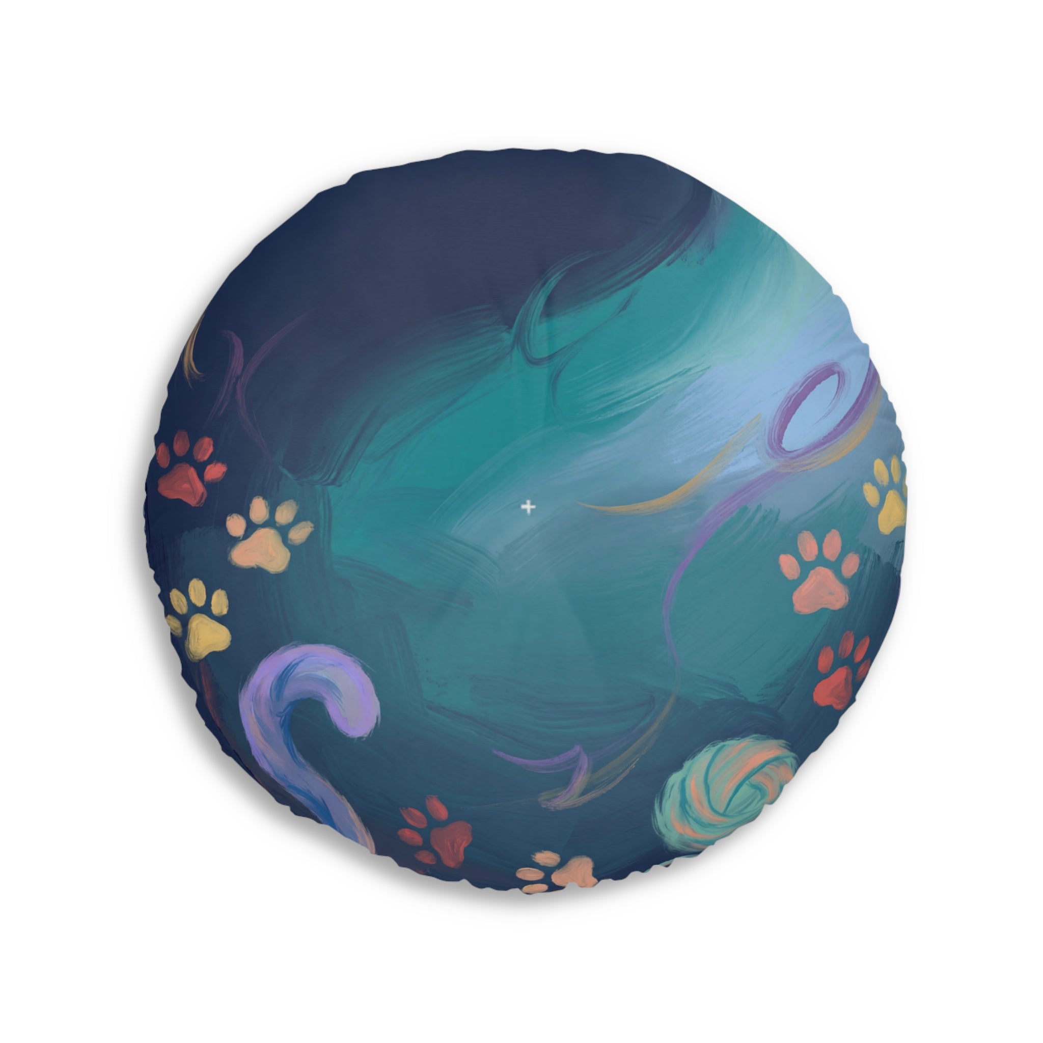 Sunset Sunkiss Cat Floor Pillow